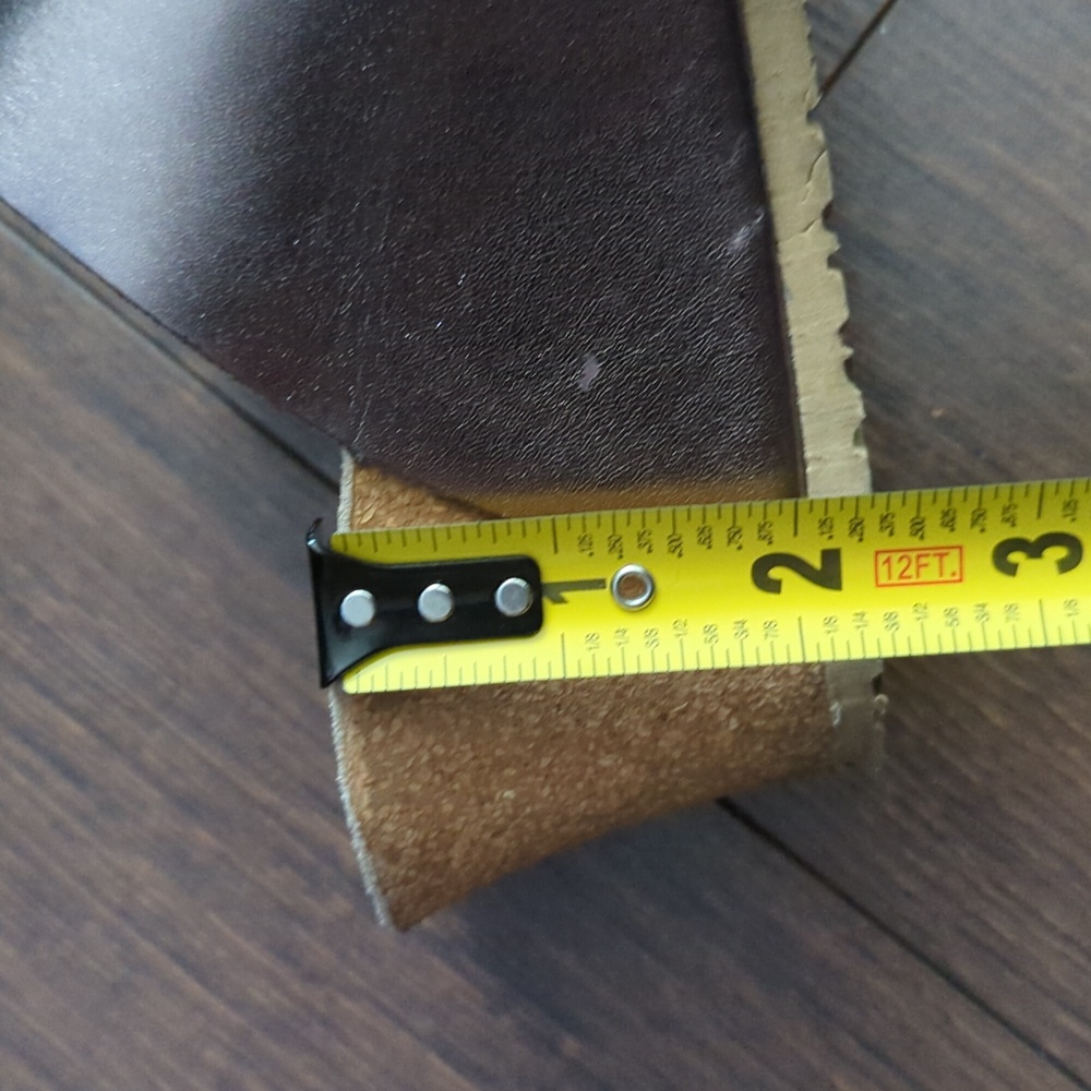 Mephisto Shiny Bronze Buckle Wedge Sandals - Picture 10 of 10